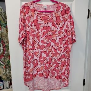 3/$10 ❤️ HTF Bundle Sale Donald Duck great color LuLaRoe Disney Irma Disney